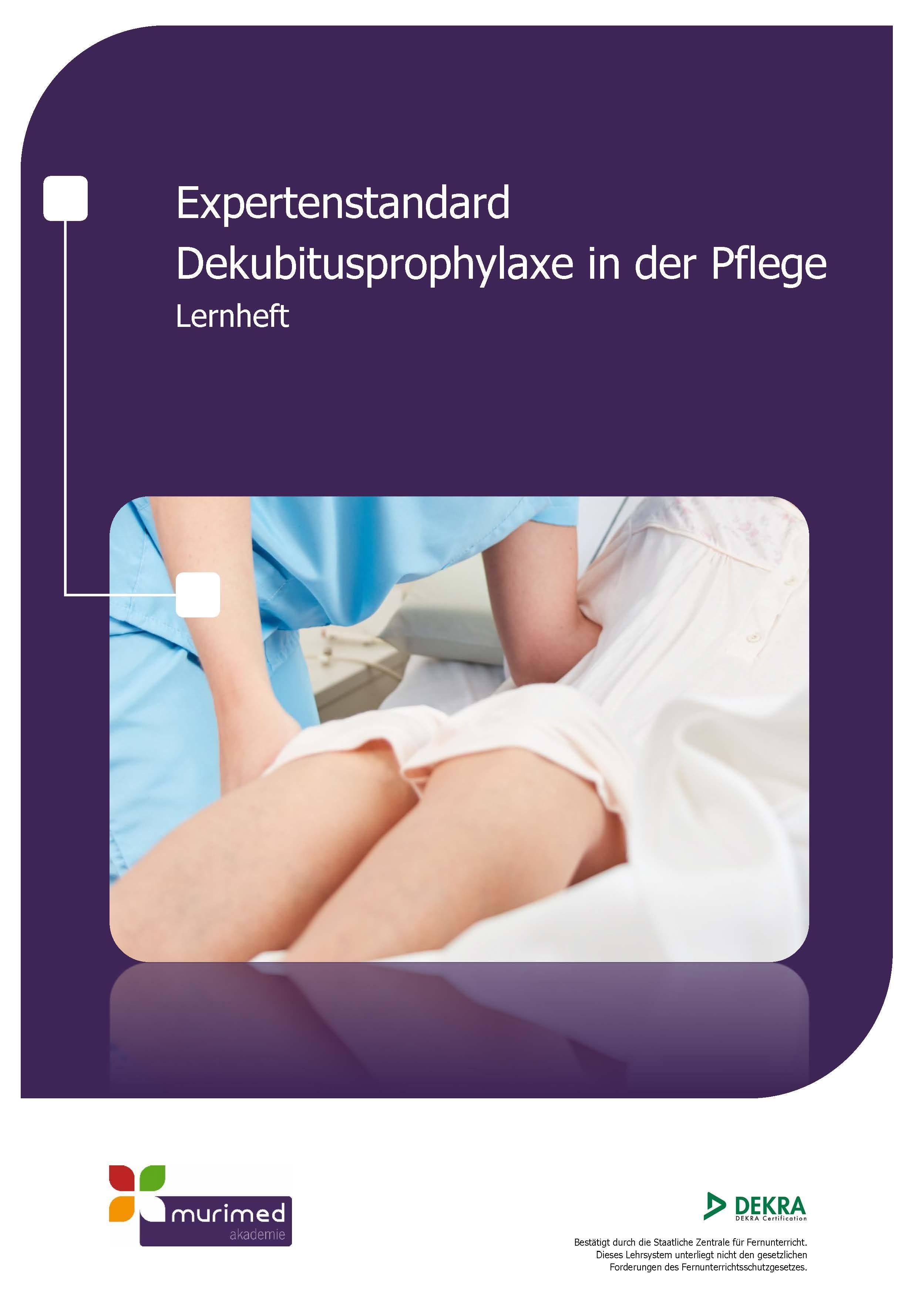 &Uuml;berarbeitet ES 03 - Expertenstandard Dekubitusprophylaxe in der Pflege