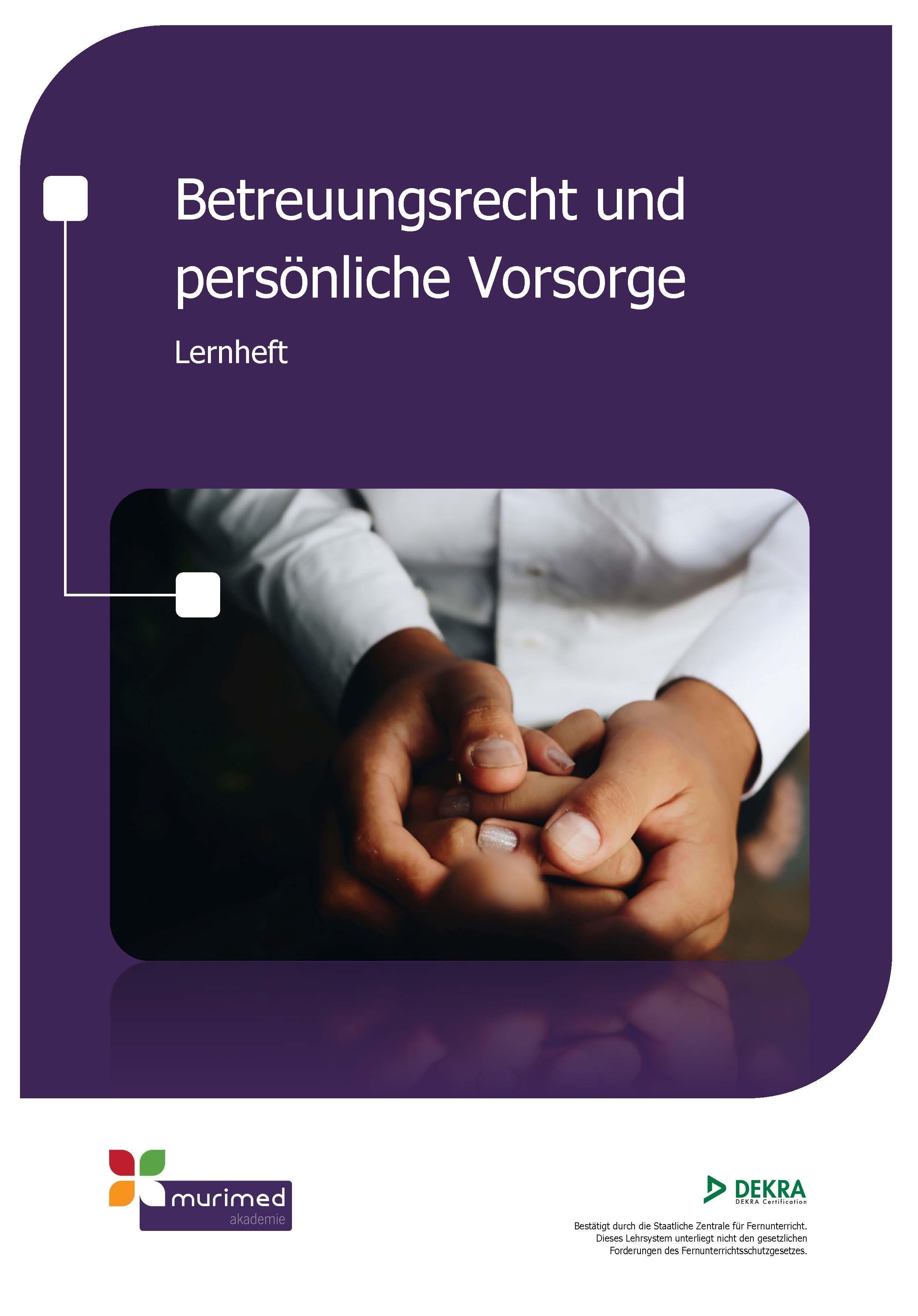 FK 009 - Betreuungsrecht und pers&ouml;nliche Vorsorge